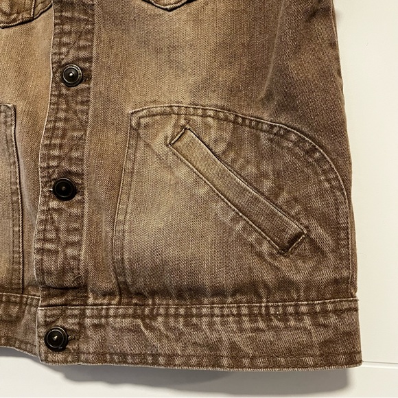 Urban Republic | Brown Denim Vest - Picture 5 of 14